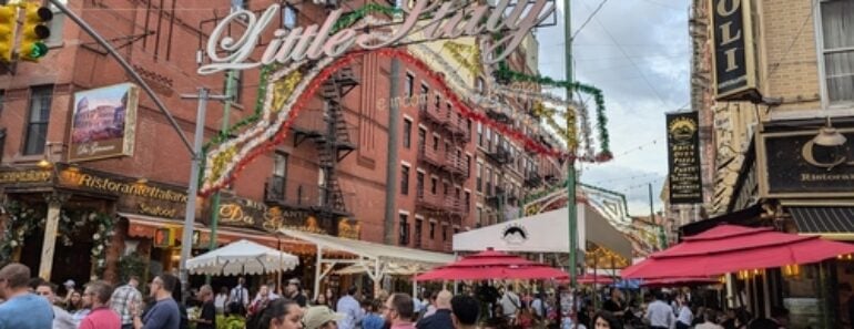 New York’s Fastest Cannoli Eating Competition At The Feast Of San Gennaro