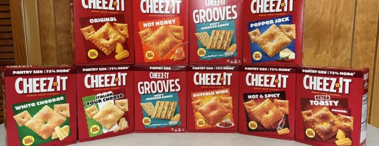 Cheez-It Flavor Ranking 9 Varieties Tested to Find the Best