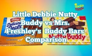Little Debbie Nutty Buddy vs Mrs Freshley’s Buddy Bars peanut butter chocolate wafer comparison