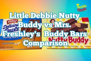 Little Debbie Nutty Buddy vs Mrs Freshley’s Buddy Bars peanut butter chocolate wafer comparison