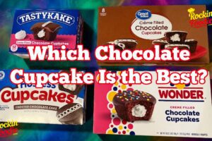 Best store bought chocolate cupcakes taste test comparison featuring Hostess, Walmart Great Value, Tastykake, and Wonder brands