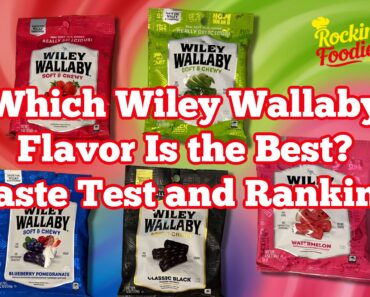 Which Wiley Wallaby Licorice Flavor Is the Best? Taste Test and Ranking
