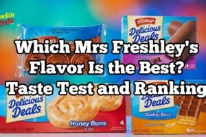 Mrs Freshley’s snack cake taste test featuring Swiss rolls buddy bars honey buns and pecan twirls from dollar store