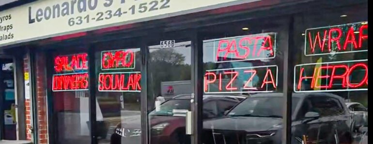Leonardo’s Pizza Cafe Review, One of Hauppauge’s Best Old School Slices