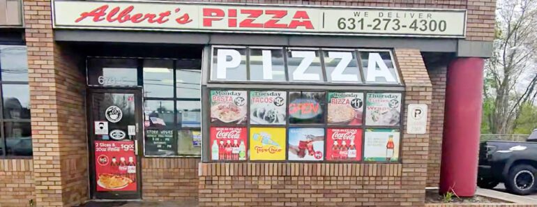 Why Albert’s Pizza Is A Hauppauge Industrial Park Lunch Favorite