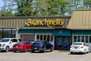 Fresh pizza slices from popular Hauppauge pizzerias on Long Island