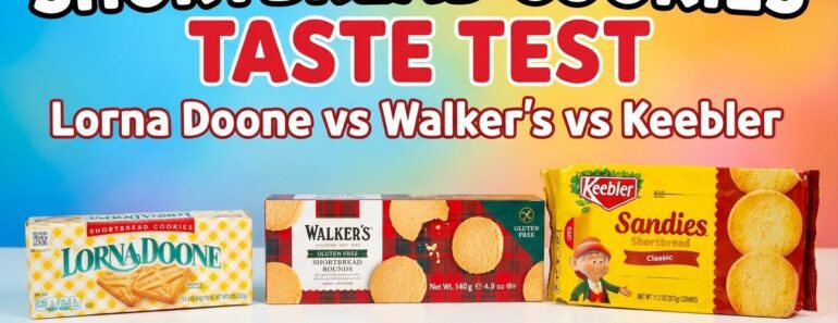 Best Shortbread Cookies Ranked | Walker’s vs Lorna Doone vs Keebler Sandies