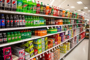 Assorted soft drinks featured in RockinFoodie's soda taste tests and rankings.